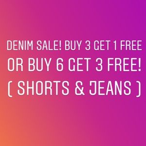 Summer Denim sale